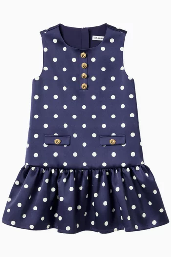 Polka Dot Dress in Taffeta