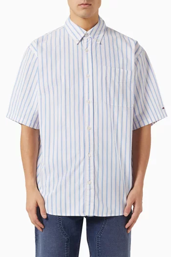 Relaxed-fit Shirt in Cotton Poplin