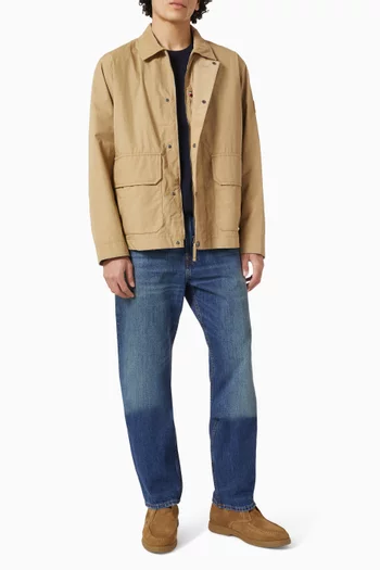 Water Repellent Corduroy Collar Jacket