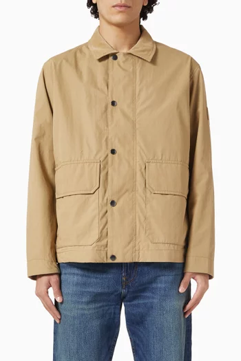 Water Repellent Corduroy Collar Jacket