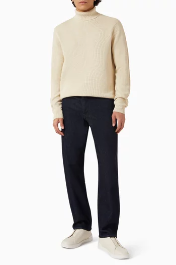 Turtleneck Sweater in Cotton