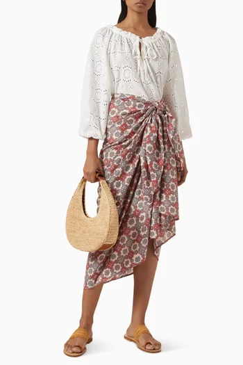 Printed Sarong in Rayon