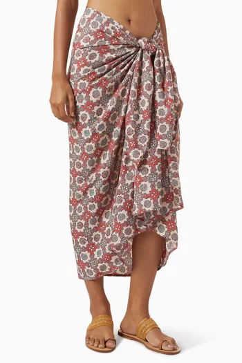 Printed Sarong in Rayon