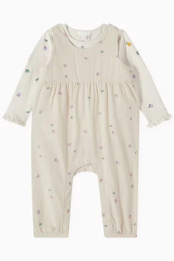 Embroidered Top in Organic Cotton