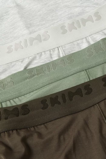 Cotton 5" Boxer Briefs, Set of 3