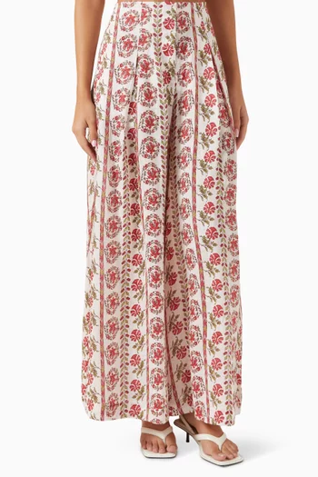 بنطال سيريس مزيج قطن