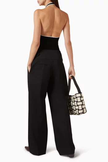 Halterneck Top in TENCEL™ Lyocell Blend