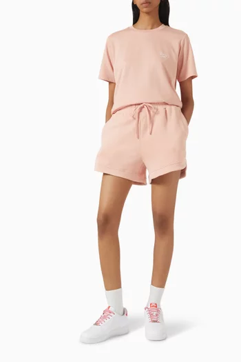 Mattie Branded T-shirt in Pima Cotton Piqué.