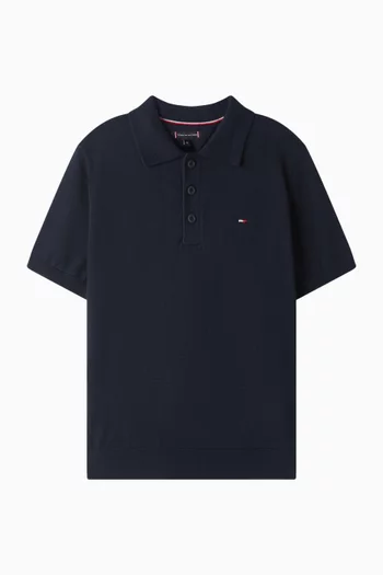 سترة بولو نسيج قطن