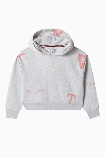 Graphic Hoodie in Cotton
