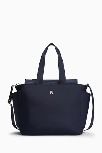 TH Monogram Plaque Changing Bag