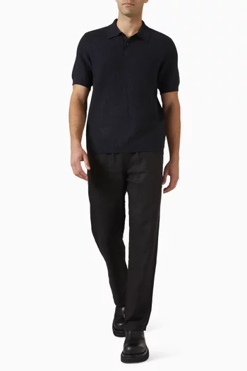 Samarkus Polo Shirt in LENZING™ ECOVERO™ Viscose-blend