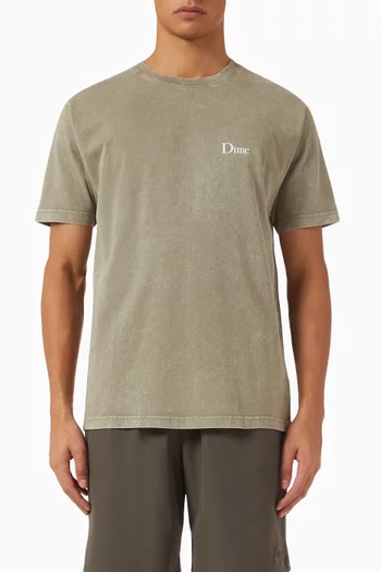 Classic Small Logo T-shirt in Cotton
