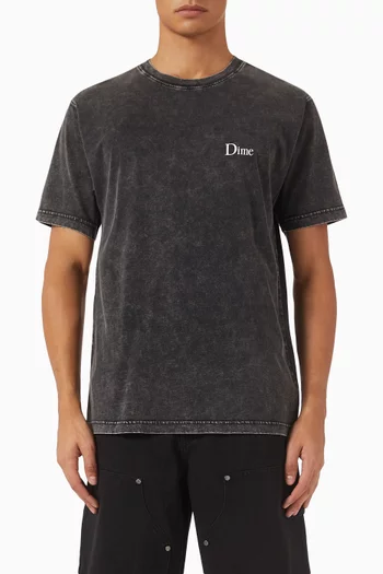 Classic Small Logo T-shirt in Cotton