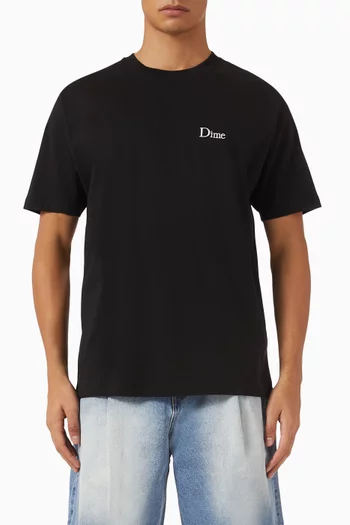 Classic Small Logo T-shirt in Cotton