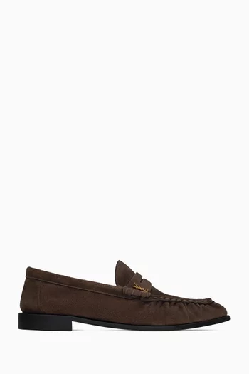 Penny Loafers in Suede