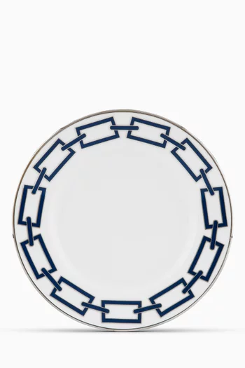 طبق تقديم خبز مسطح بورسلين، 16 سم