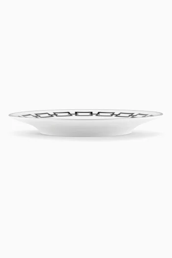 Catene Flat Dessert Plate in Porcelain, 22cm