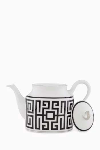Labirinto Teapot in Porcelain, 900ml