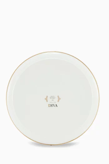 Oggetti Round Change Tray in Porcelain
