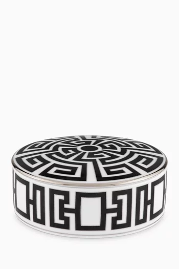 صندوق للزينة لابيرينتو دائري بورسلين