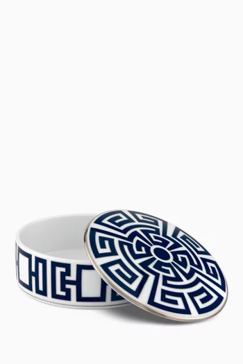 صندوق للزينة لابيرينتو دائري بورسلين