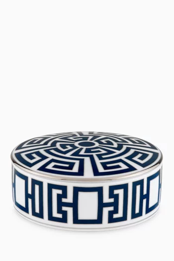 صندوق للزينة لابيرينتو دائري بورسلين