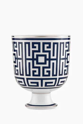 Labirinto Cachepot Vase in Porcelain