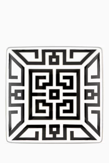 Small Square Change Tray in Porcelain, 13.5cm