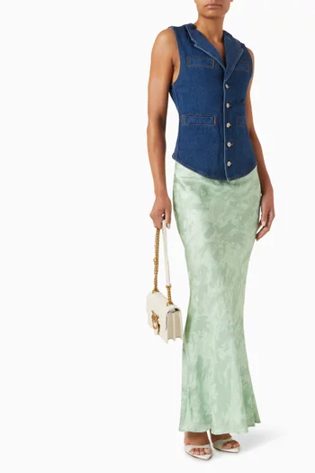 Hokkano Maxi Skirt in Viscose