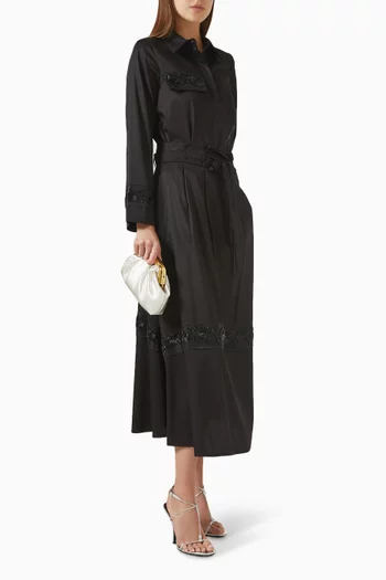 Embellished Shirt in Cotton