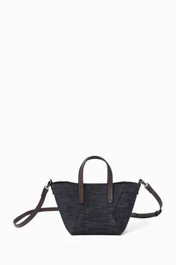 【税関/送料込】BRUNELLO CUCINELLI ★ ミニクロスボディバッグ Brunello Cucinelli メロウ ミニ スエードカーフスキンレザー
