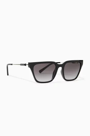 Bolt Cat-eye Sunglasses in Acetate