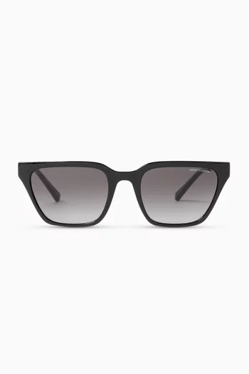 Bolt Cat-eye Sunglasses in Acetate