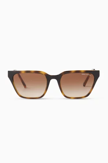 Bolt Cat-eye Sunglasses in Acetate