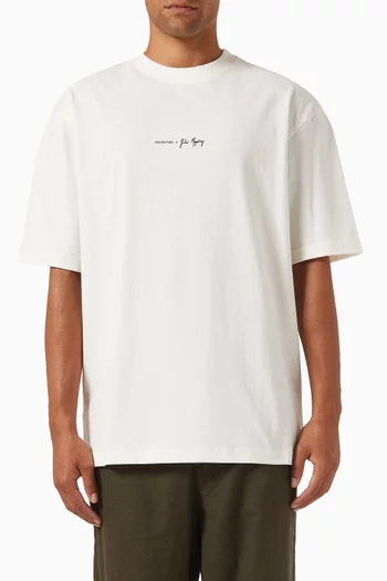 Printed T-shirt in Organic Cotton