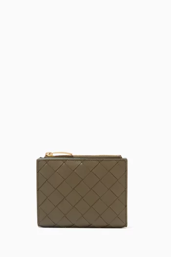 Small Bi-fold Wallet in Nappa Leather