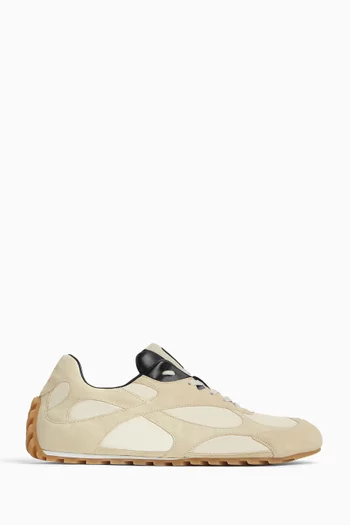 Orbit Flash Sneakers in Suede & Nylon