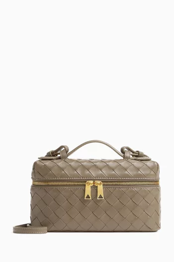 Bang Bang Vanity Case Bag in Intrecciato Leather