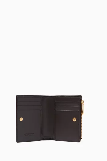 Small Bi-fold Wallet in Nappa Leather