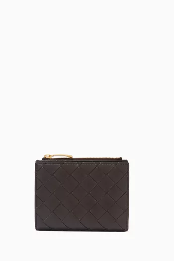 Small Bi-fold Wallet in Nappa Leather