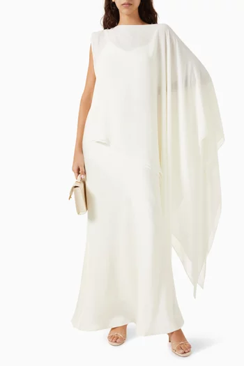 Orla Cape Maxi Dres