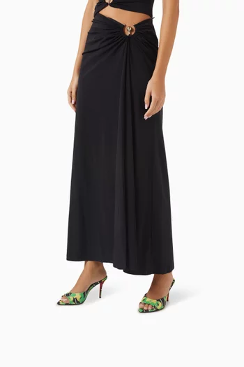 Miss Z 80 Mule Sandals in Gaagal Coated Canvas
