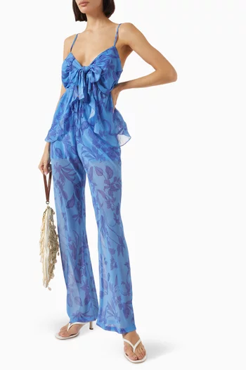 Jeanne Tie-up Cami Top