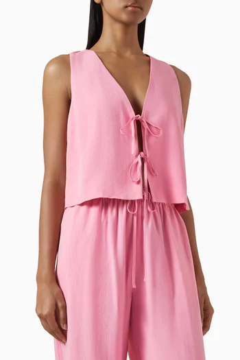 Melody Tie Crop Top