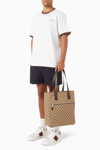 Medium GG Tote Bag in Canvas