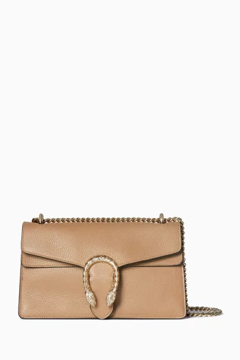 Medium Dionysus Shoulder Bag in Grainy Leather