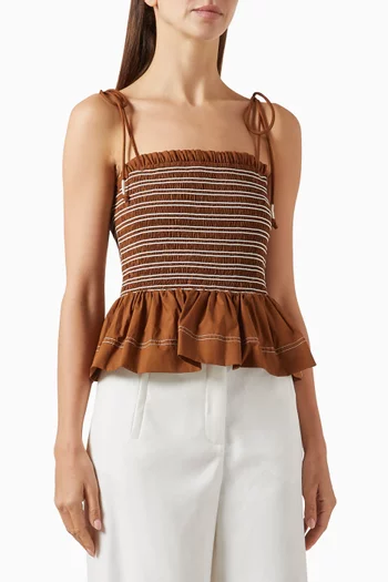 Ophelia Smocked Top