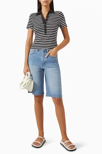 Charlotte Shorts in Denim