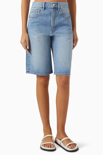 Charlotte Shorts in Denim